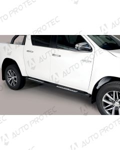 MISUTONIDA Side step black - design Toyota Hilux
