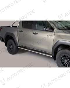 MISUTONIDA boční nerezové nášlapy – oválné Toyota Hilux 2015-, 2026-
