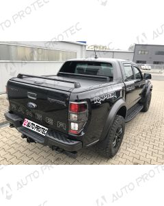 Mountain Top Roll Cover black with Styling Bar - Ford Ranger Raptor