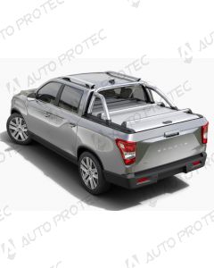 Mountain Top Roll Cover silver - SsangYong Musso